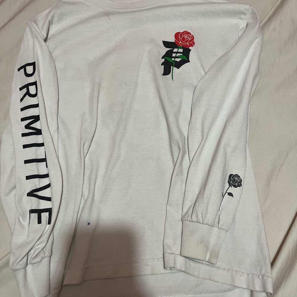 White Primitive long sleeve t-shirt
